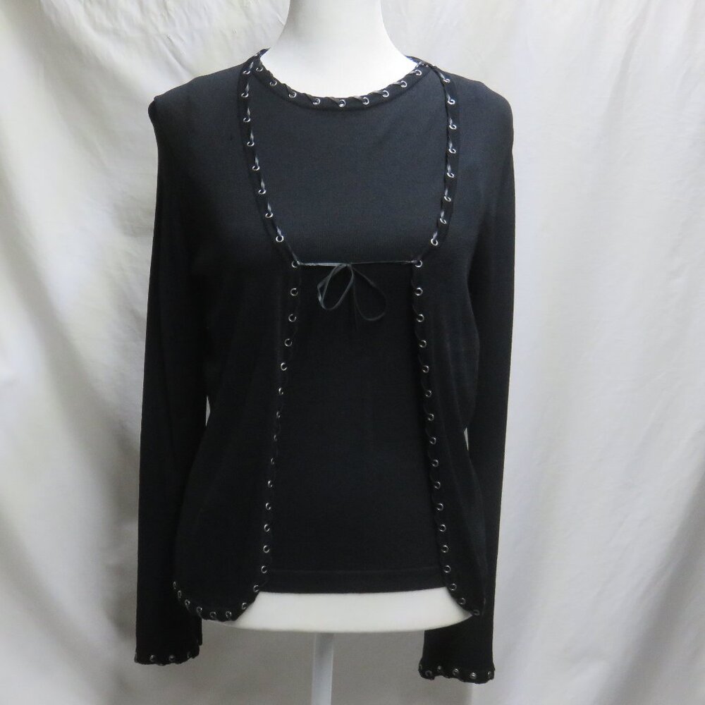 Ladies Dressy Two-Piece Sweater Set